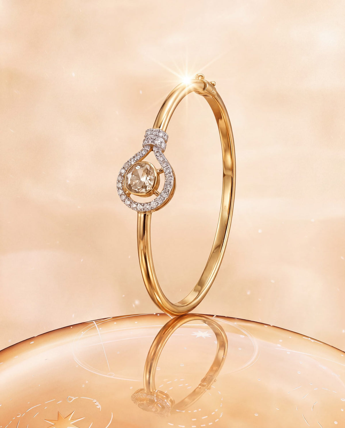 Chhavi Polki And Diamond Bracelet