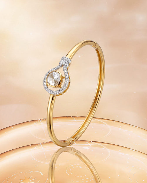 Viddhi Polki And Diamond Loose Bracelet