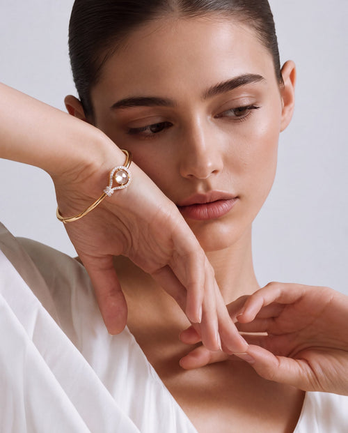 Viddhi Polki And Diamond Loose Bracelet