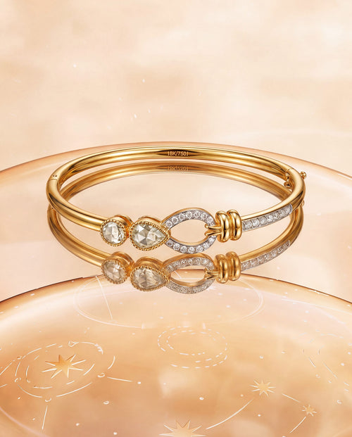 Vibha Polki And Diamond Loose Bracelet