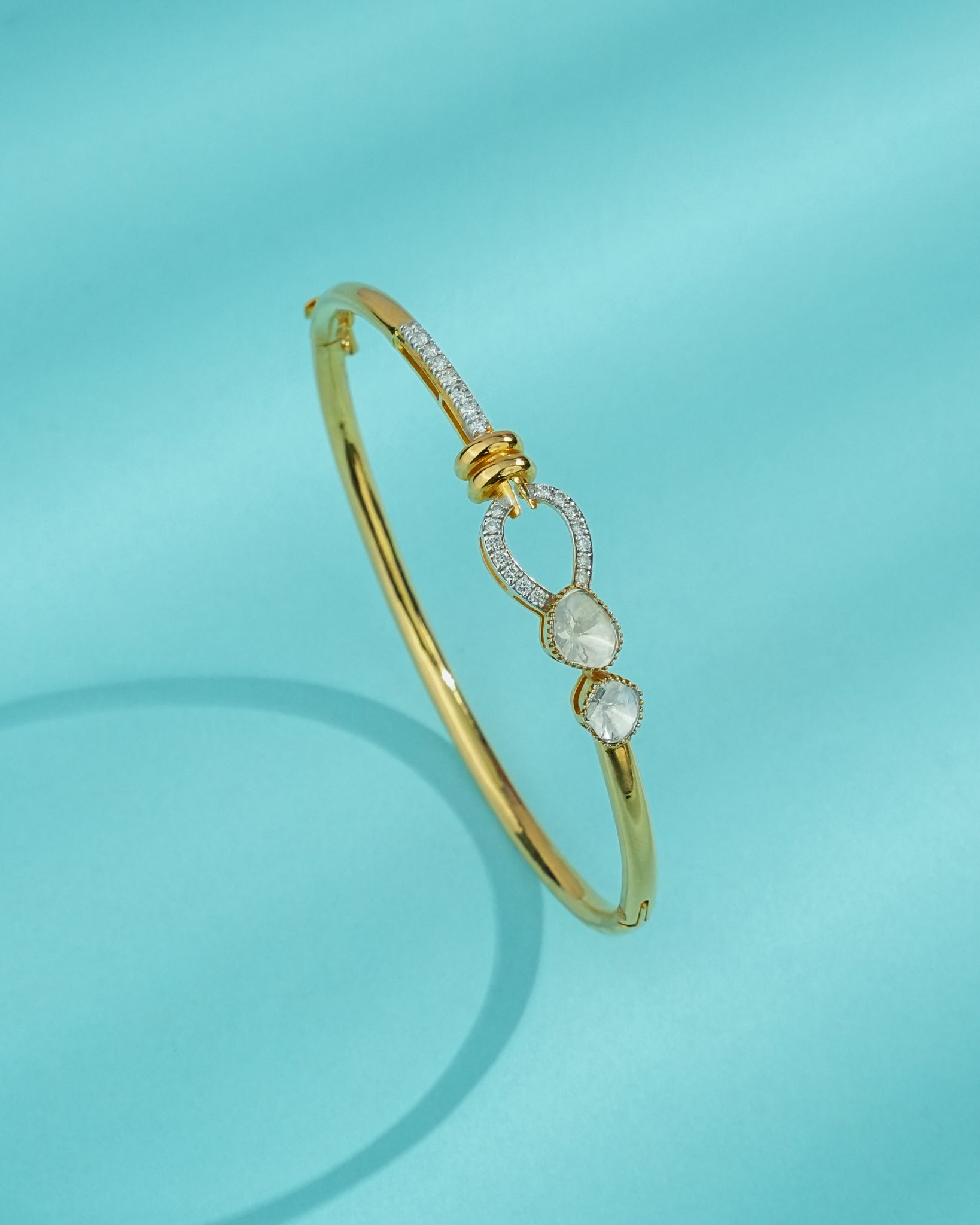 Vibha Polki And Diamond Loose Bracelet