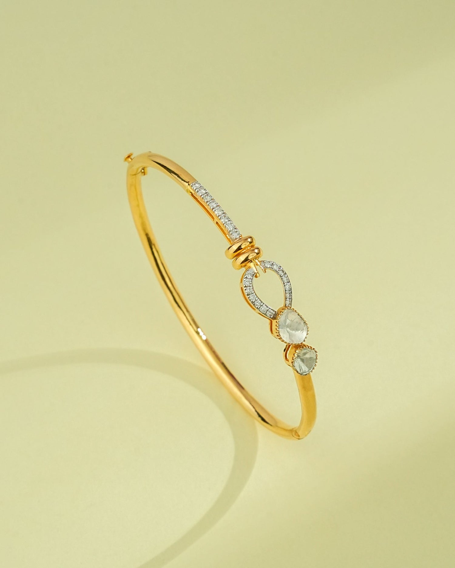 Vibha Polki And Diamond Loose Bracelet