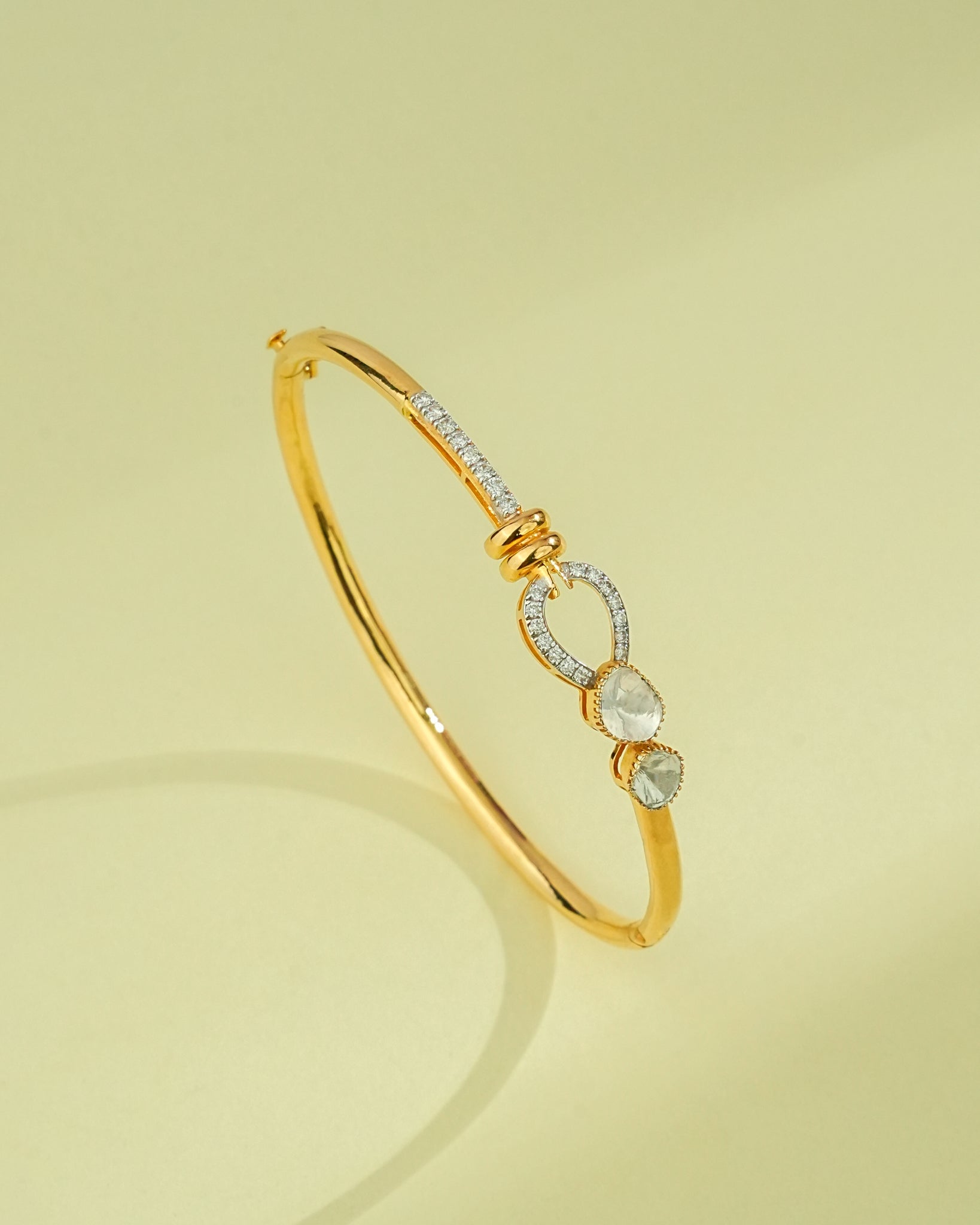 Vibha Polki And Diamond Loose Bracelet