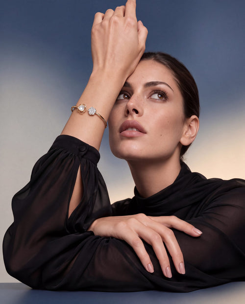 Mahika Polki And Diamond Bangle