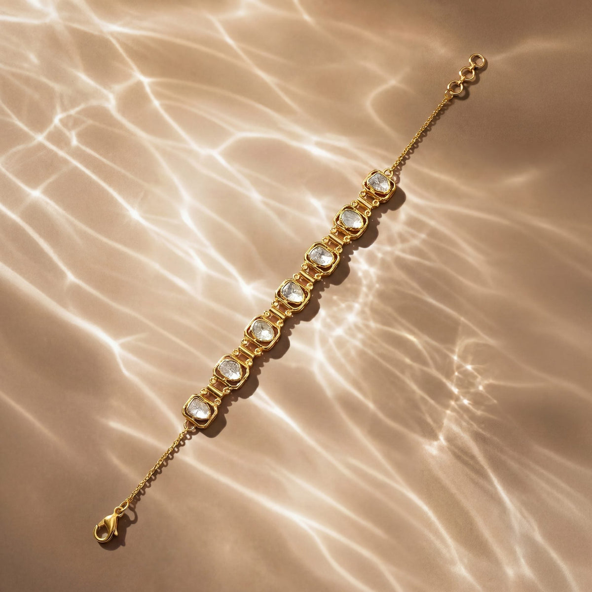 Aaradhya Polki Loose Bracelet