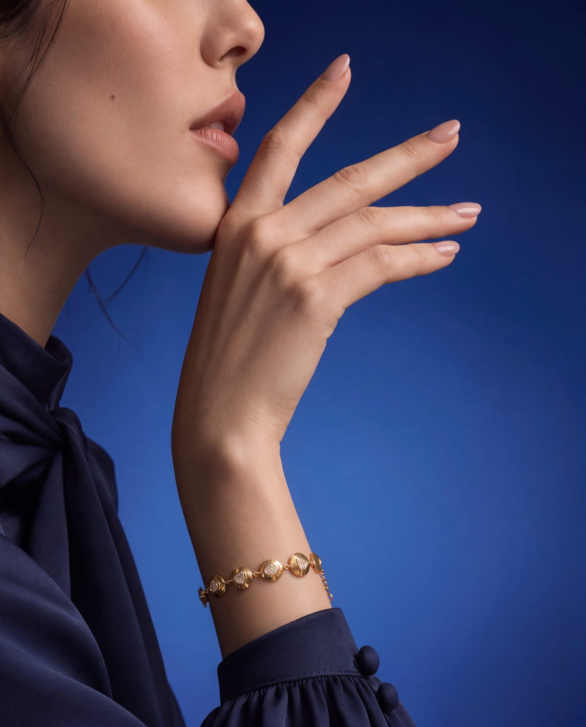 Rohini Polki Loose Bracelet