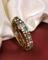 Ayati Polki And Diamond Bangle