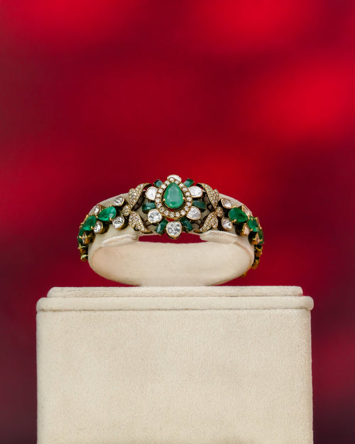 Farnaz Polki And Diamond Loose Bracelet