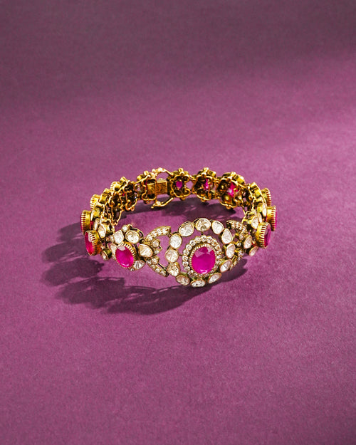 Kaylee Polki And Diamond Loose Bracelet