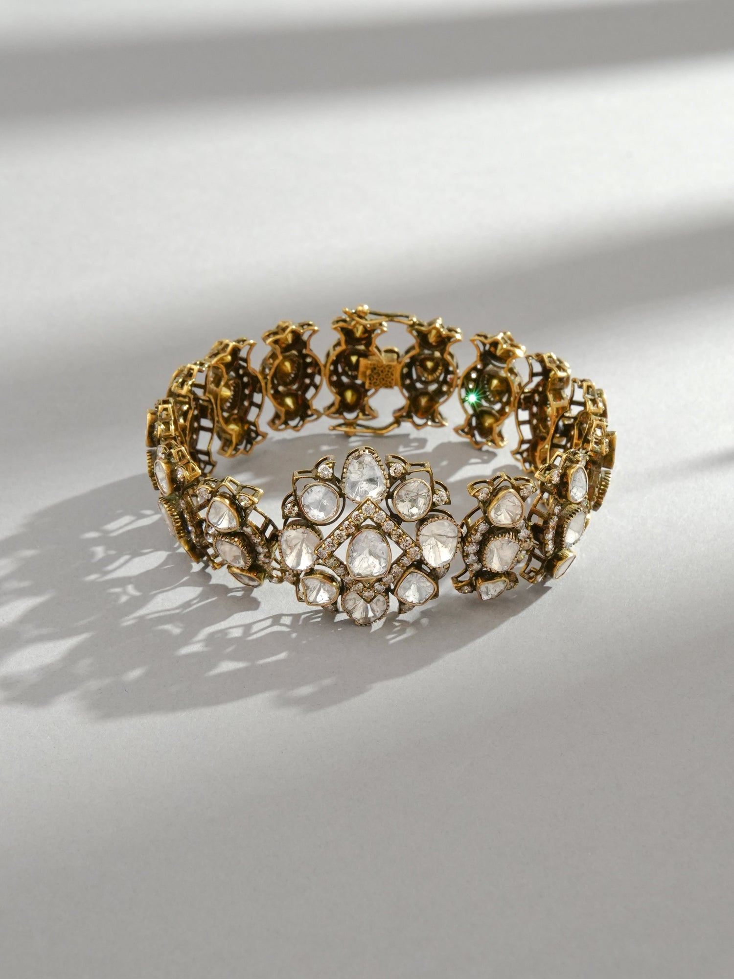 Shanaya Polki And Diamond Loose Bracelet