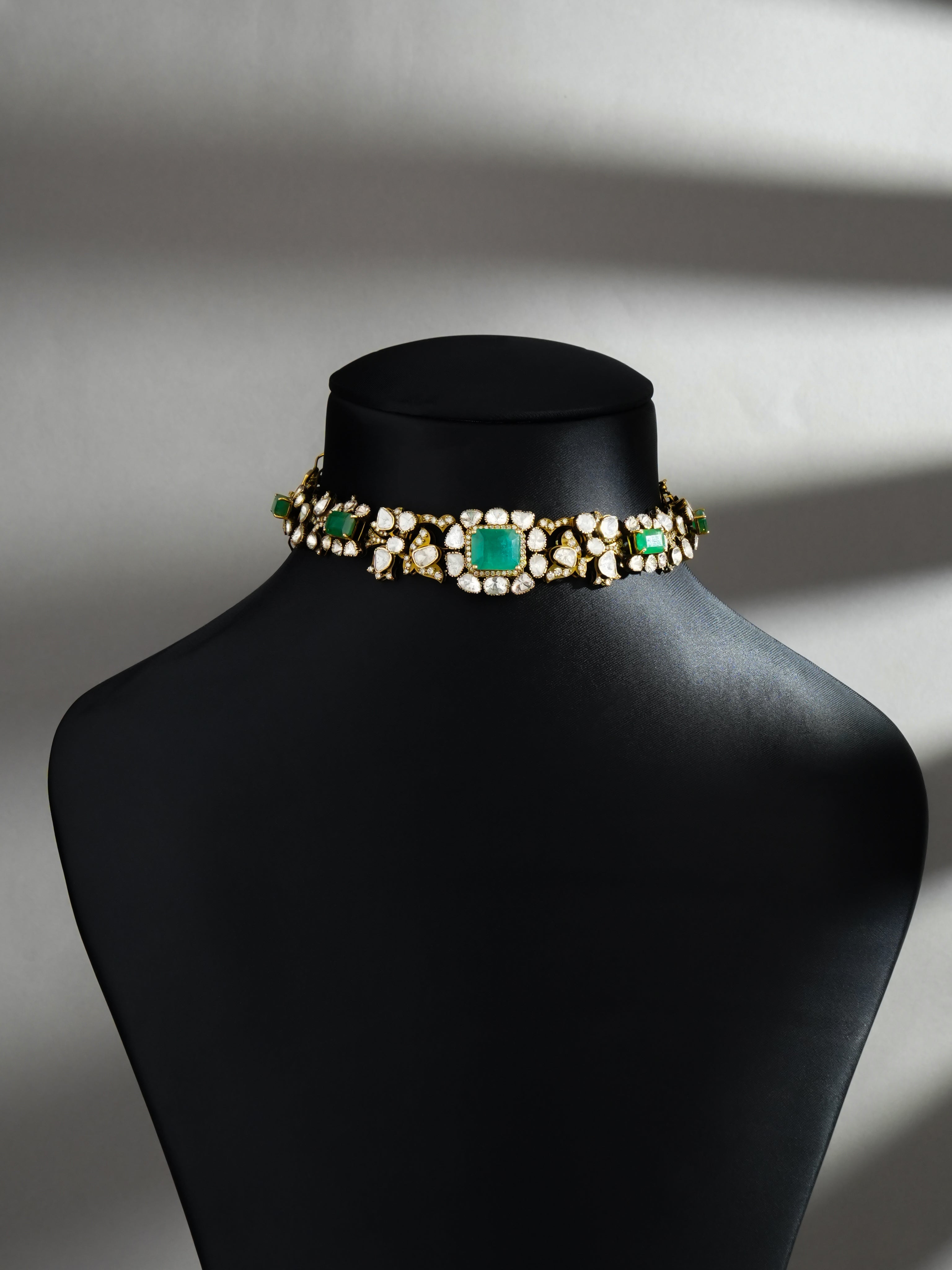 Tiya Polki And Diamond Loose Bracelet