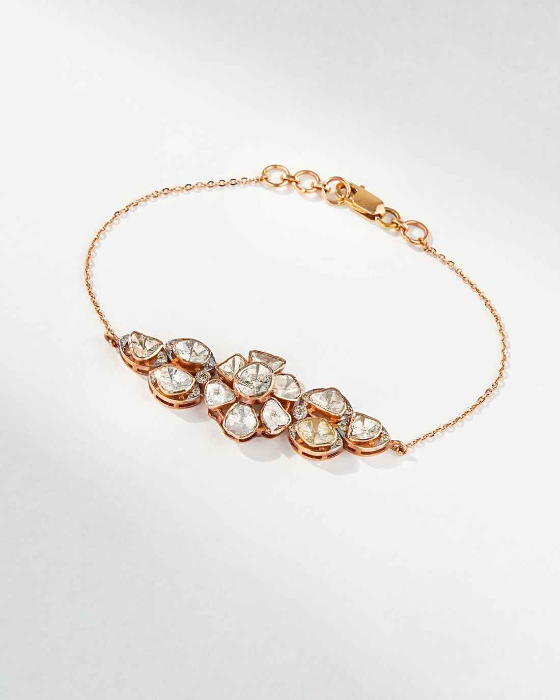 Sheetal Polki And Diamond Loose Bracelet