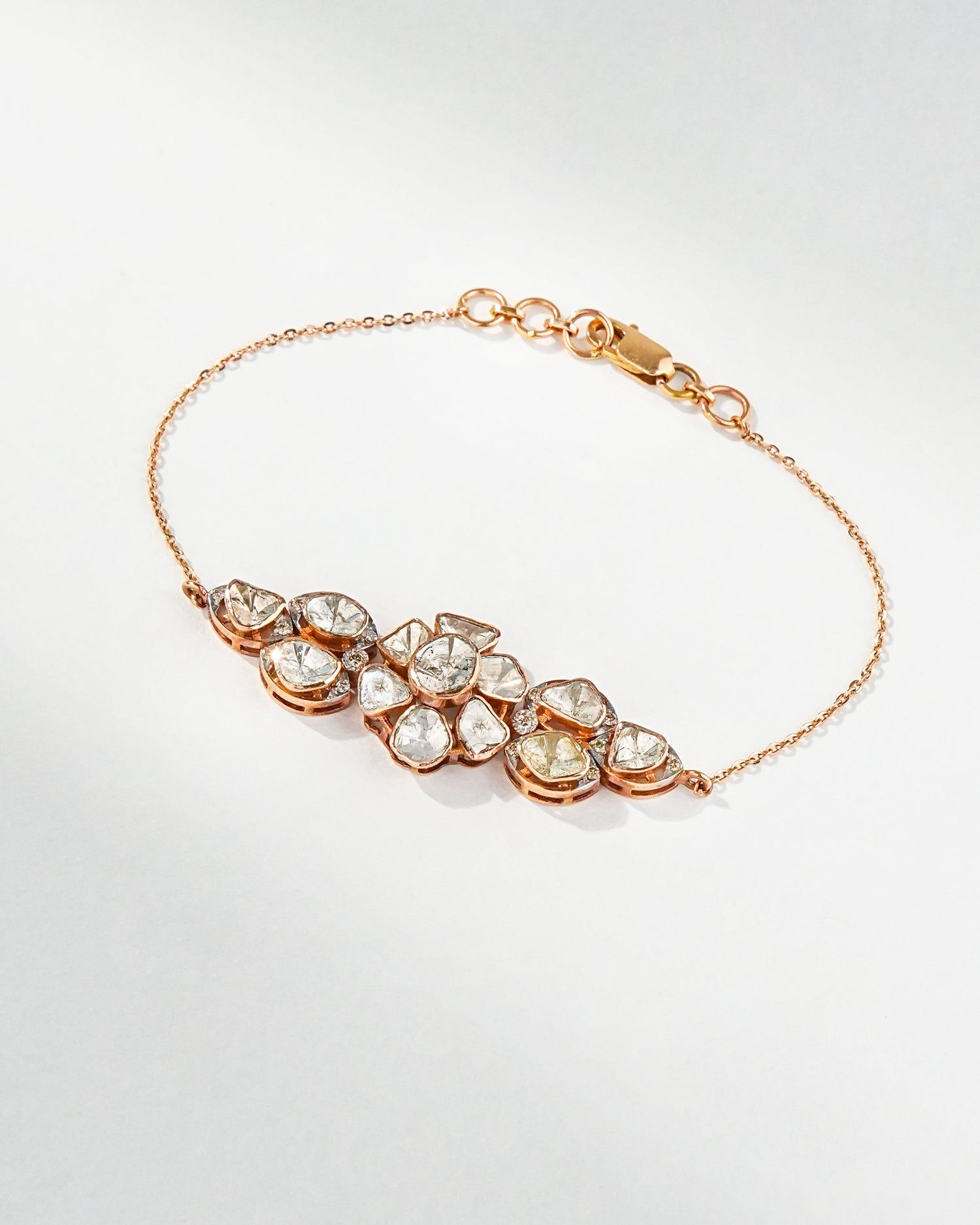 Sheetal Polki And Diamond Loose Bracelet