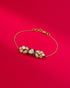 Meena Polki And Diamond Loose Bracelet