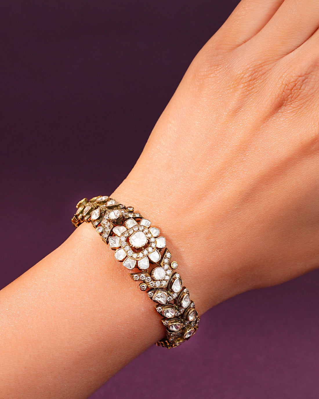 Kathy Polki And Diamond Loose Bracelet