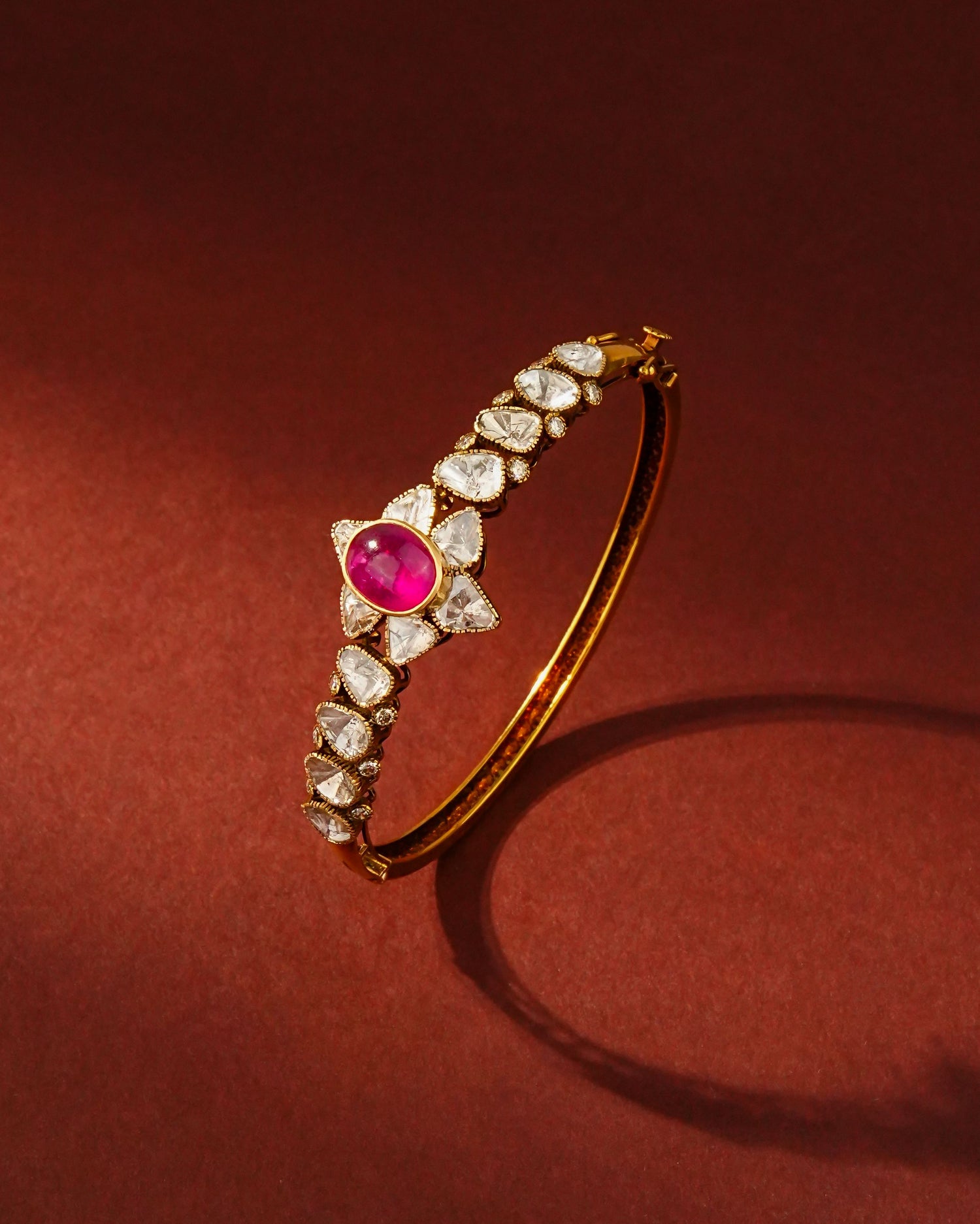 Jhanvi Polki And Diamond Bangle