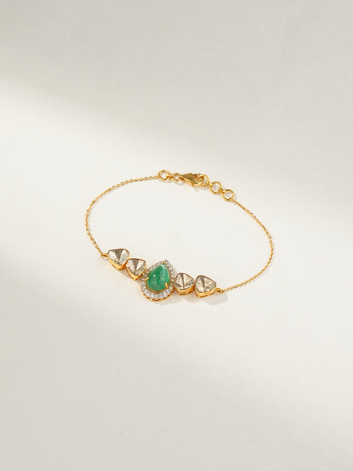 Shyla Polki And Diamond Loose Bracelet