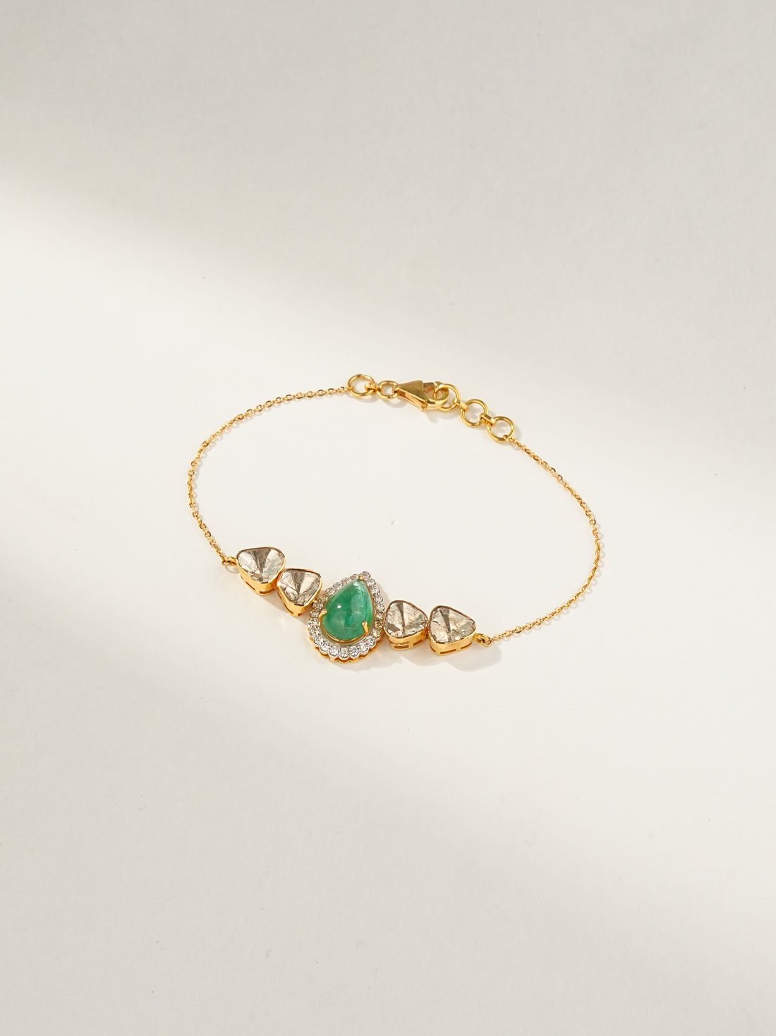 Shyla Polki And Diamond Loose Bracelet