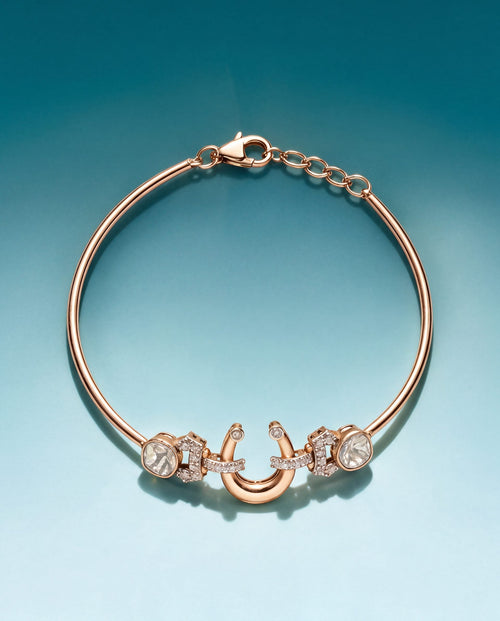 Mansi Polki And Diamond Loose Bracelet