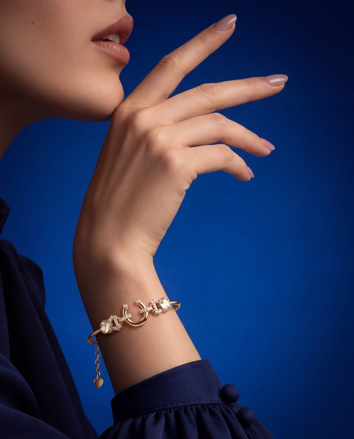 Mansi Polki And Diamond Loose Bracelet
