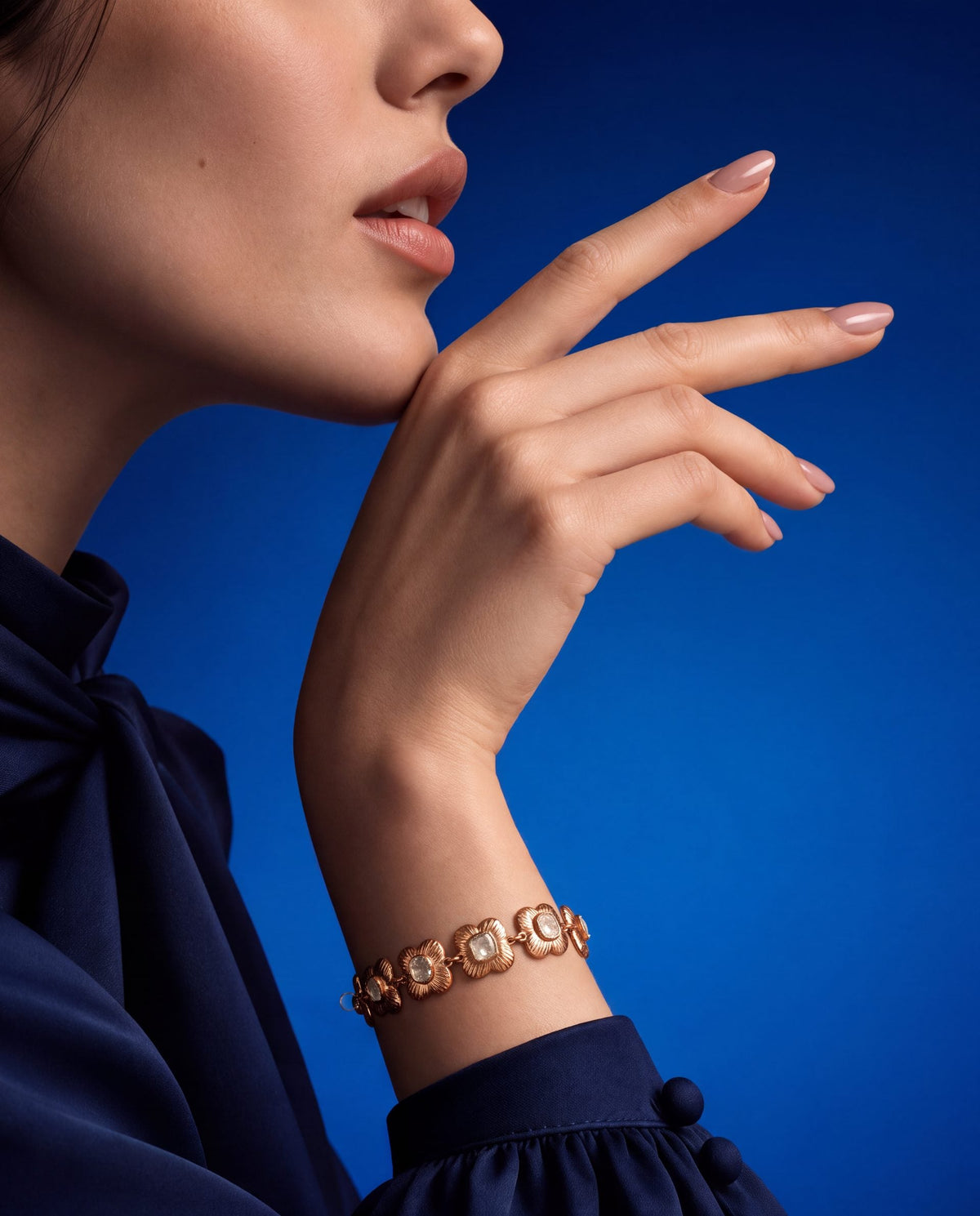 Mohini Polki Loose Bracelet