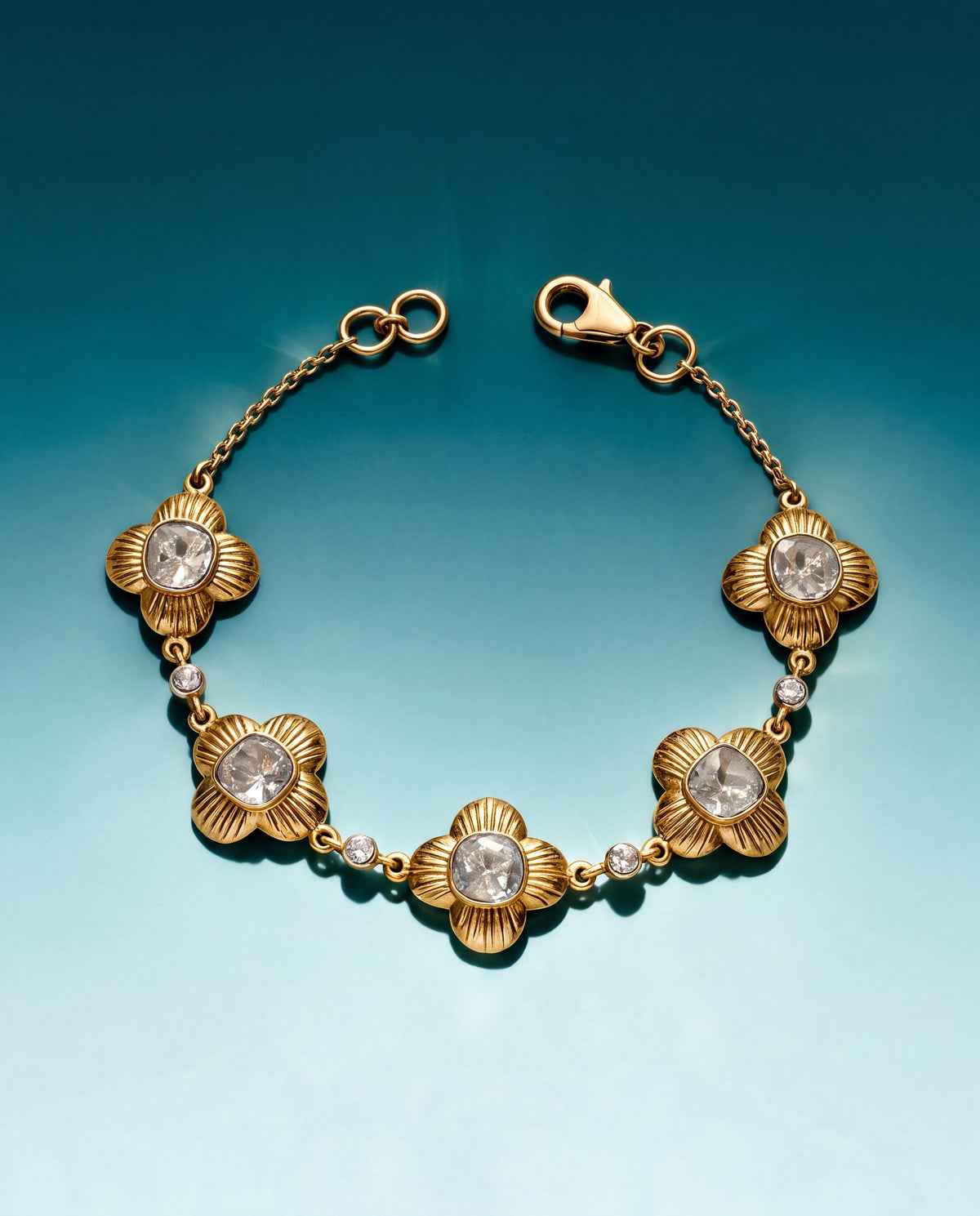 Naina Polki And Diamond Loose Bracelet