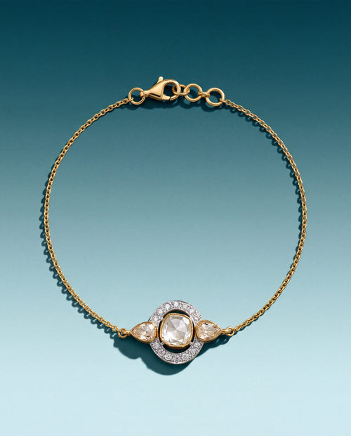 Avantika Polki And Diamond Loose Bracelet
