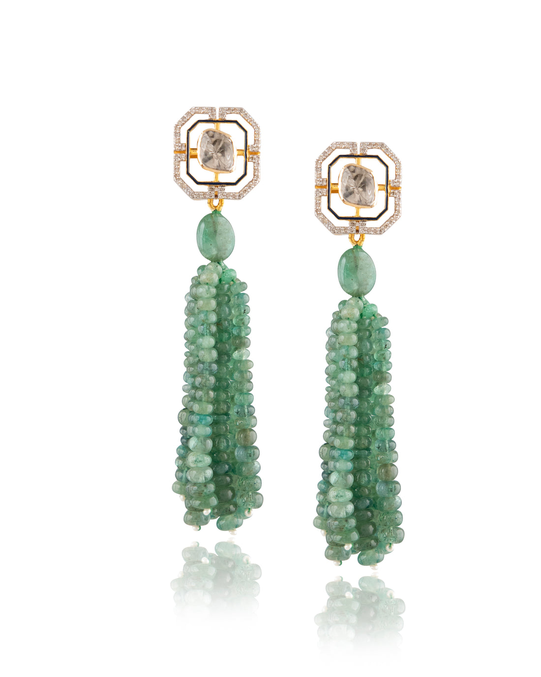 Maya Polki And Diamond Tops