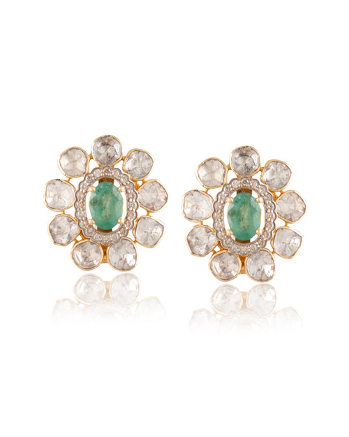 Taahira Bridal Polki And Diamond Set