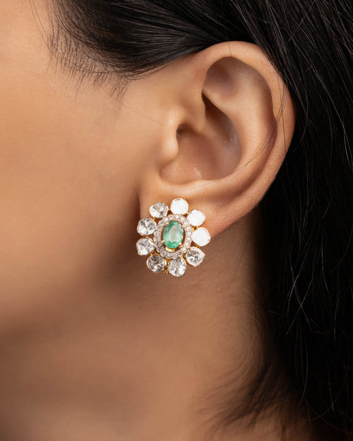 Taahira Bridal Polki And Diamond Set