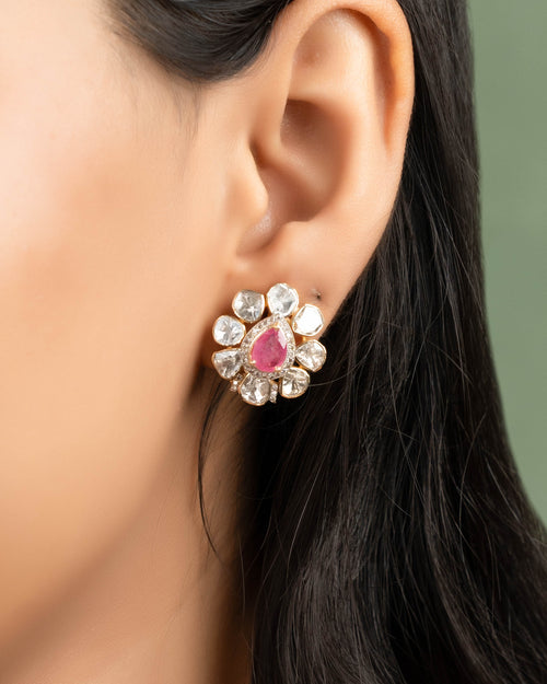 Laiba Polki And Diamond Tops