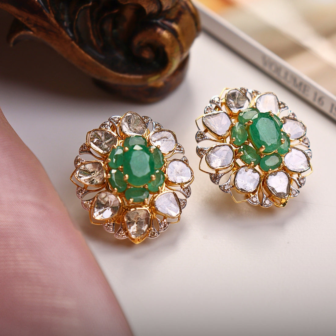 Regina Polki And Diamond Tops