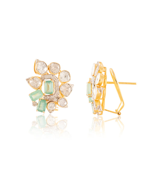 Raina Polki And Diamond Tops