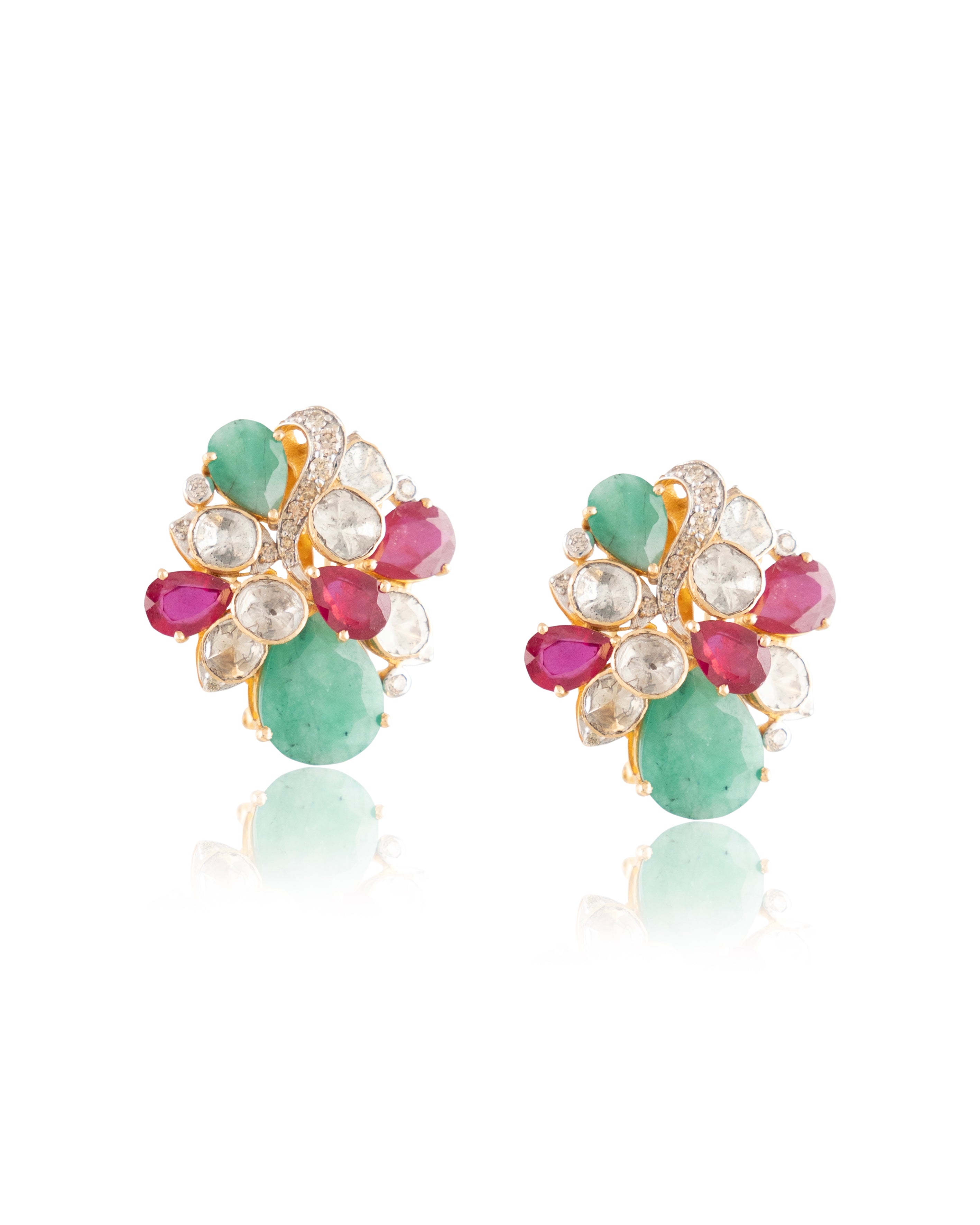 Shivani Polki And Diamond Tops