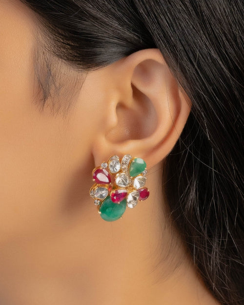 Shivani Polki And Diamond Tops