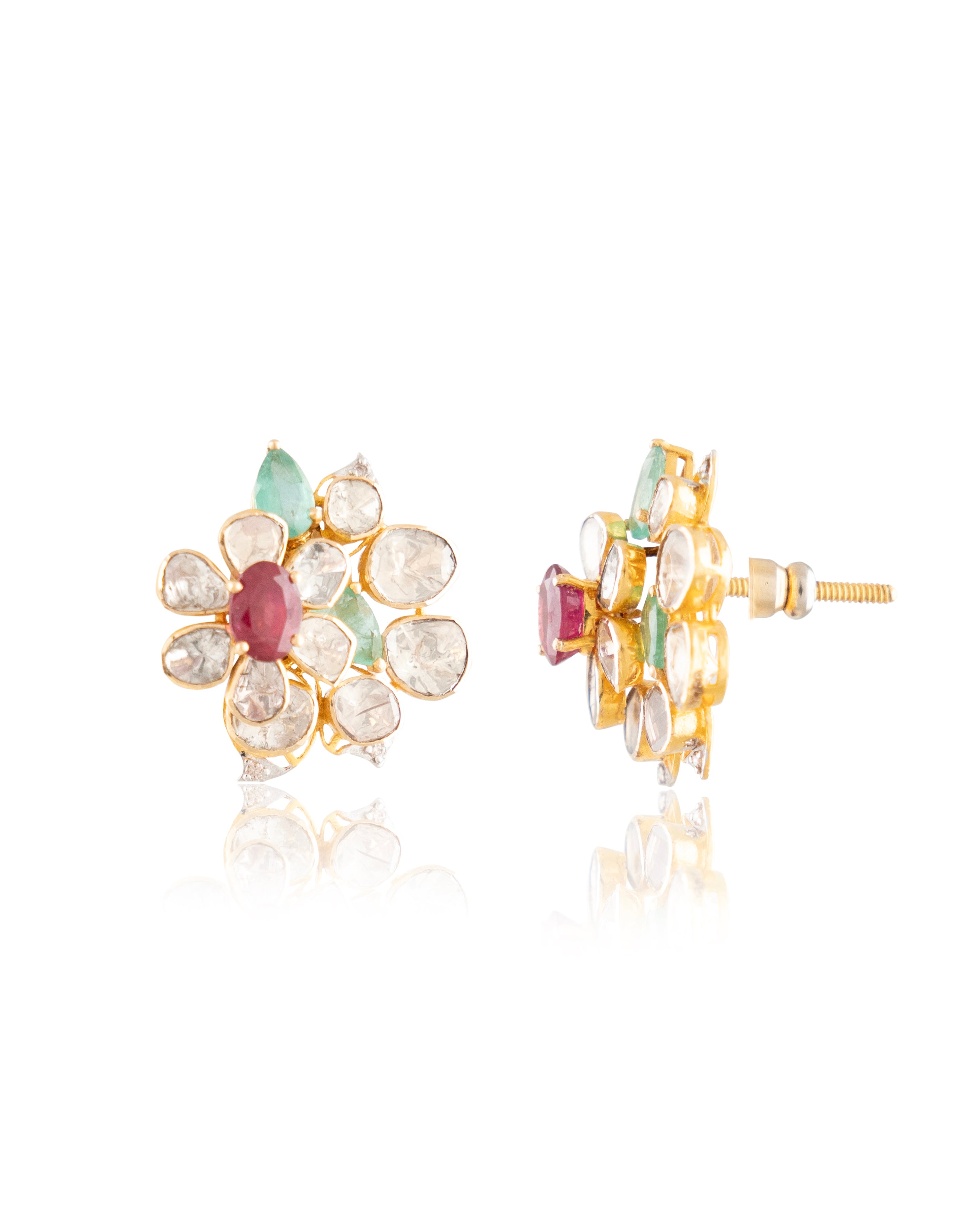 Roomi Polki And Diamond Tops