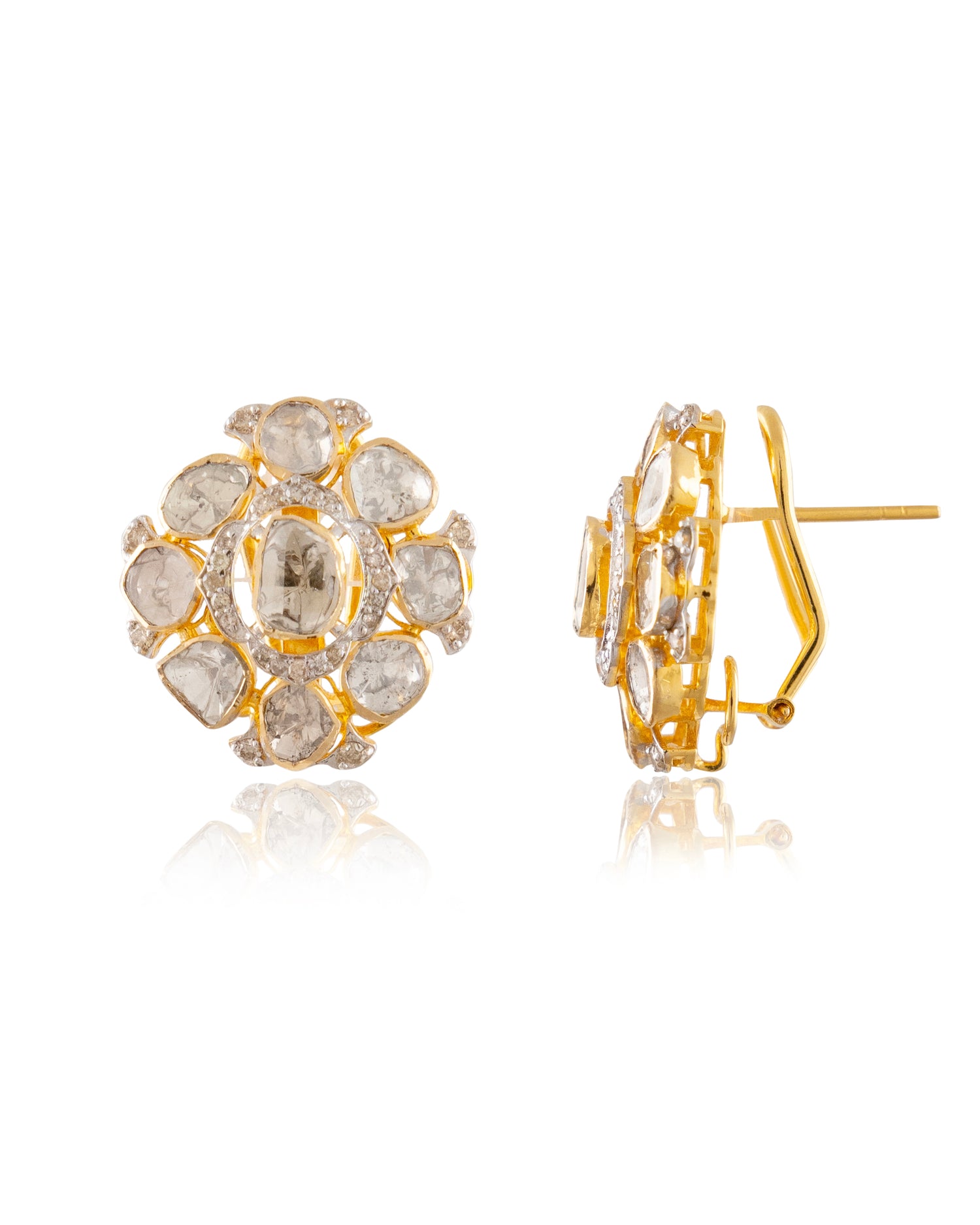 Minali Polki And Diamond Tops