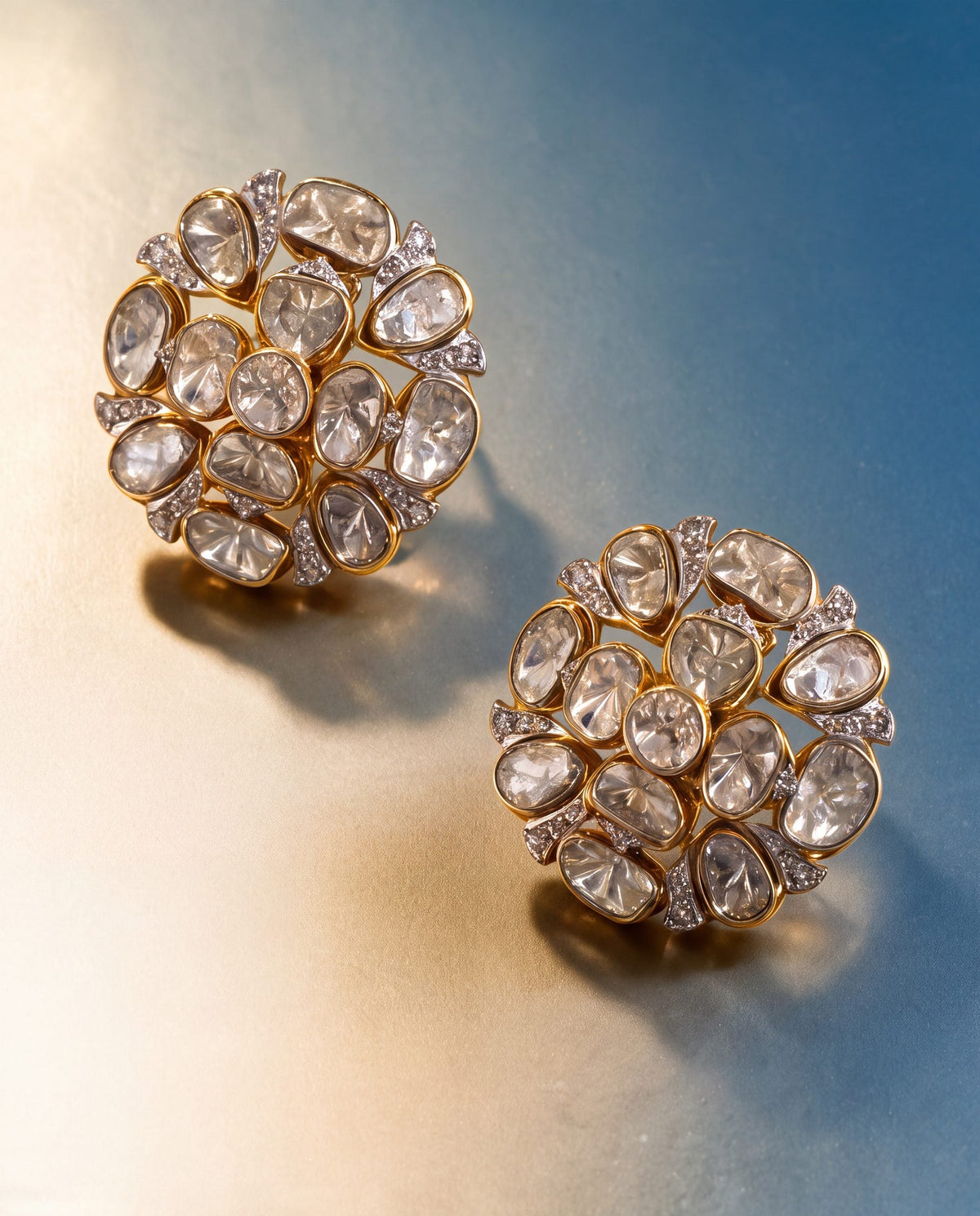 Sakina Polki And Diamond Tops