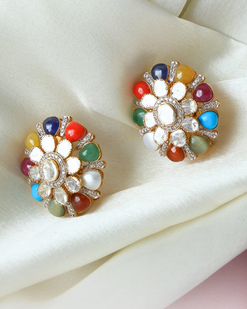 Bhavika Polki And Diamond Tops