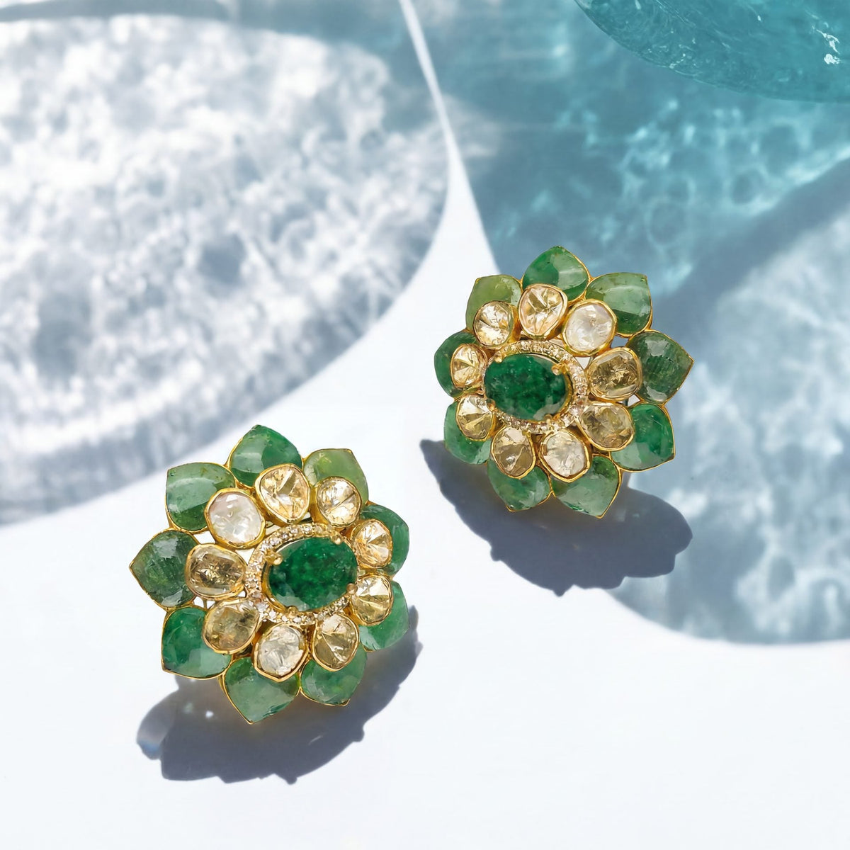 Shalini Polki And Diamond Tops