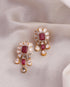 Harika Polki And Diamond Long Earrings