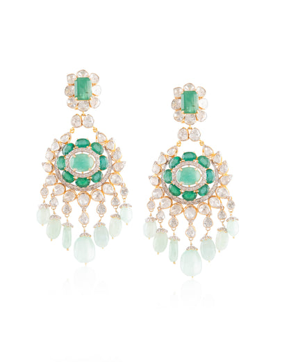 Mishka Bridal Polki And Diamond Set