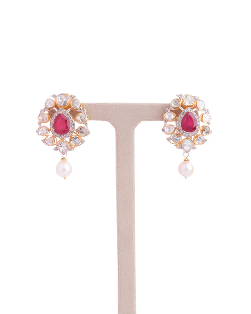 Aadwidha Polki And Diamond Tops