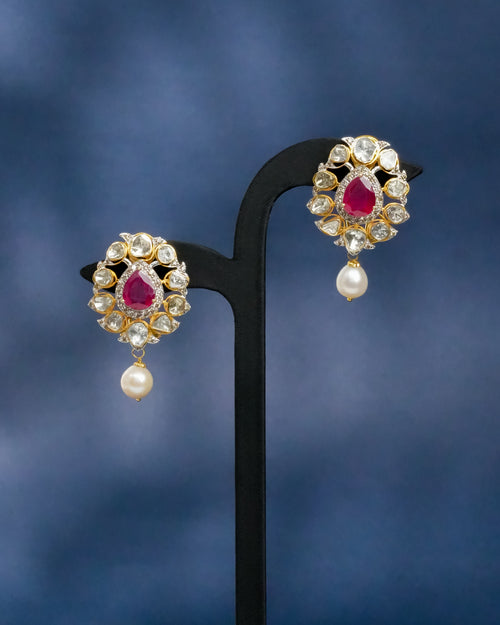 Aadwidha Polki And Diamond Tops