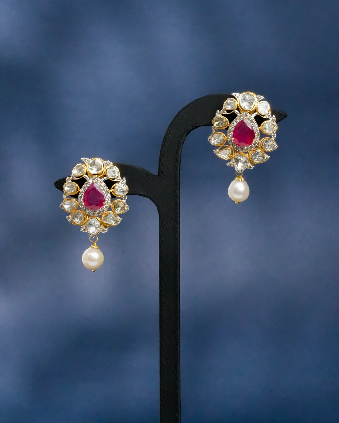 Aadwidha Polki And Diamond Tops