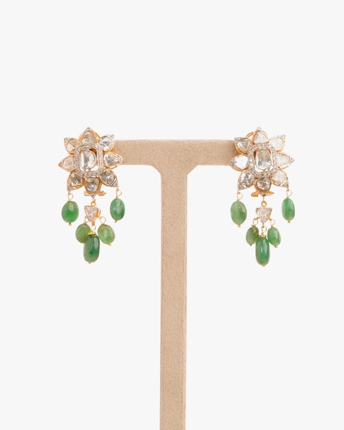 Nehya Polki And Diamond Tops