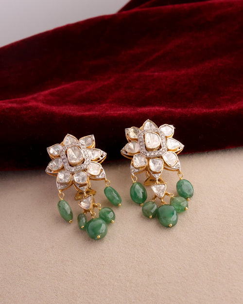 Nehya Polki And Diamond Tops