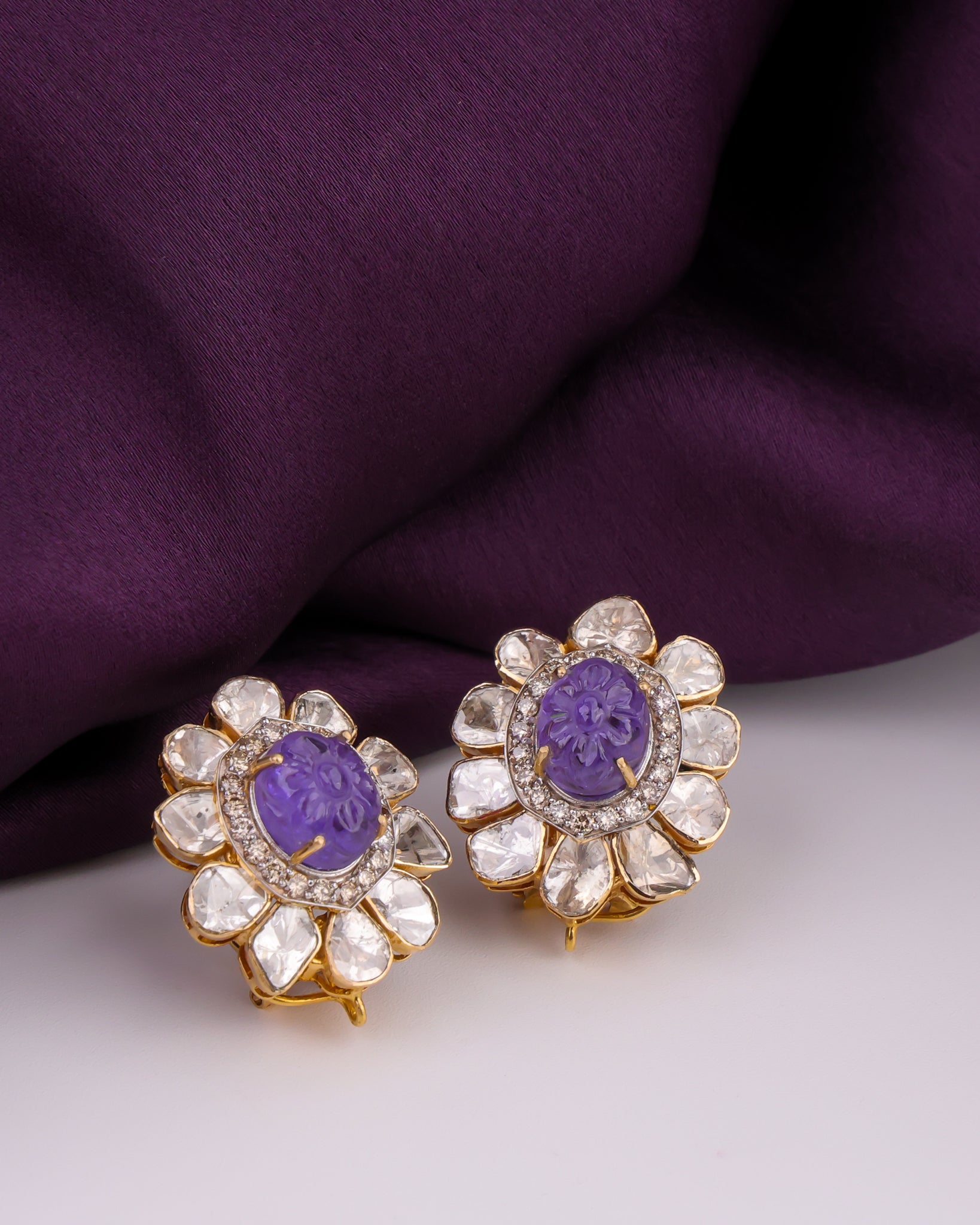 Abheera Polki And Diamond Tops