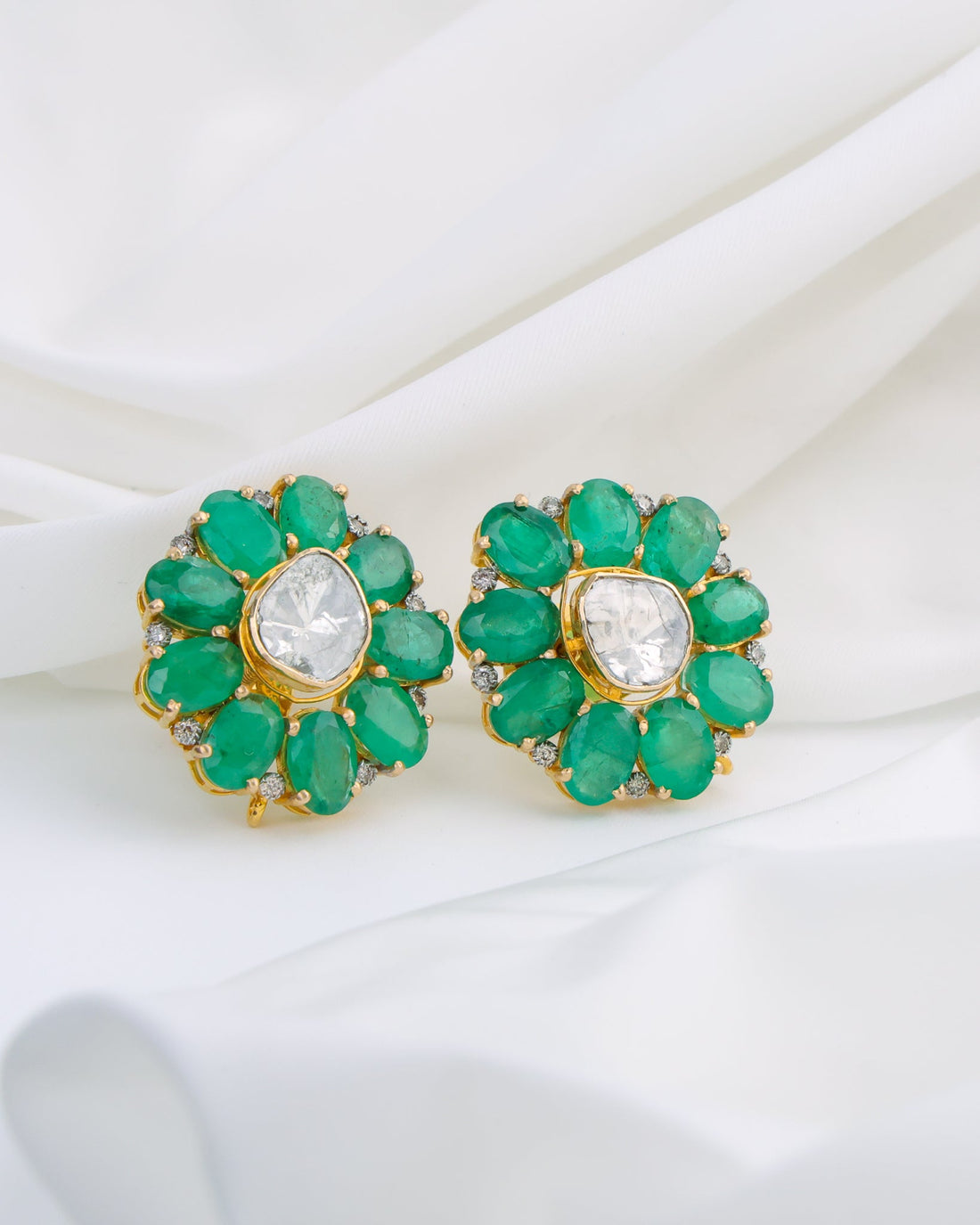 Binata Polki And Diamond Tops