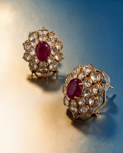 Aanika Polki And Diamond Tops